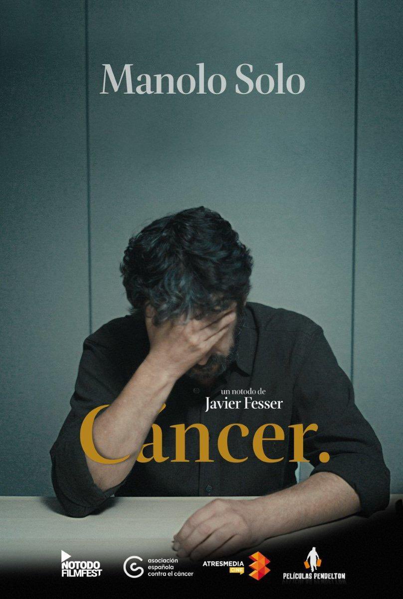 aavellanedam2's tweet photo. Acabo de ver el corto de 3 m. de Javier Fesser (2021) con Manolo solo. CÁNCER. Qué pena! Está en youtube. https://t.co/7pV9DDV9EF