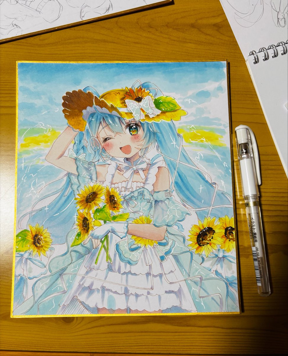 merucyans2's tweet photo. 加筆した✒️
浜松めっちゃたのしかったな🌻 https://t.co/KdFu9ekWt0