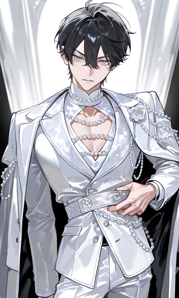 Arthur_mttk's tweet photo. 【♡プロンプト配布♡】
自キャラのアイドル君達が着用している
真っ白衣装のプロンプトを配布させていただきます(𓈒ʚ̴̶̷̷̥ ⩊ ɞ̴̶̷𓈒)
是非お宅のキャラたちに着せてあげて欲しいです⸜❤︎⸝‍

※使用時は引用ポストをしていただけると助かります❣️
プロンプトはリプ欄 https://t.co/OX3vmjq3op