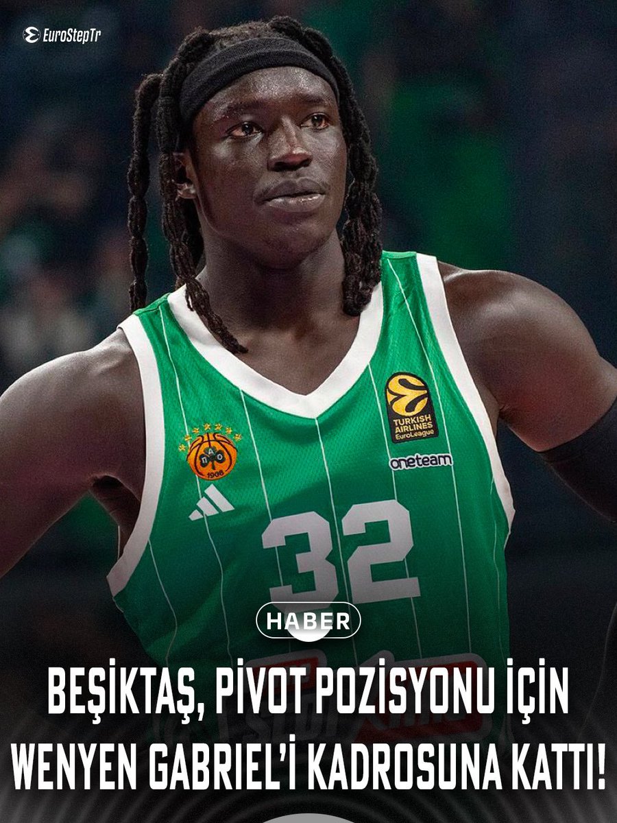 AwtPlanet's tweet photo. @_bjkhabers Beşiktaş Basketbol, Wenyen Gabriel'i kadrosuna kattı. Güney Sudanlı pivot, kısa süre içerisinde sağlık kontrollerinden geçmek üzere İstanbul’a gelecek.
Adam sizin paylaşımınızdaki foto kadar kömür değil...😎 https://t.co/m6CBaAsHPF