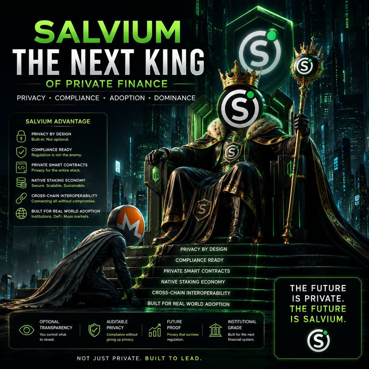 HRuebe1974's tweet photo. @XCryptoTechh $SAL π¦π
@salvium_io
#Privacy next level π₯π
#DeFi #PriFi #utility #Mica #compliance https://t.co/yQIgJl9pna