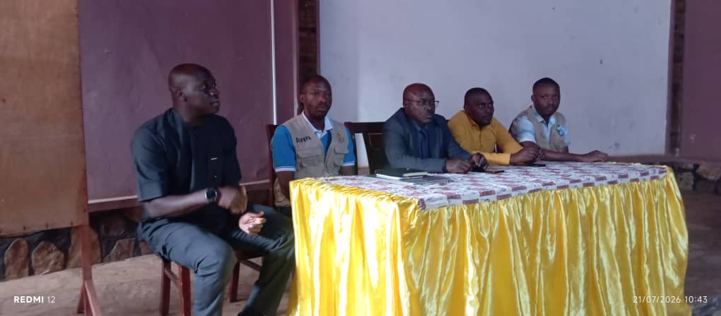 InfoAreen's tweet photo. Atelier à Mugina 💧
Du 21-23 juillet 2026 : AREEN a formé les acteurs de la Commune Mugina sur le modèle tarifaire de l’eau potable.
Appui : @WeWorldGVC
Pour pérennité, équité &amp; accès à l’eau potable en milieu rural.
#EauPotable #Burundi #Mugina #ODD6 #AREEN #WeWorldGVC https://t.co/n043oFqEvF