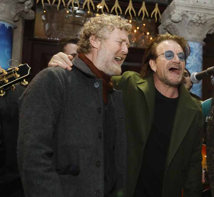 RollingStone's tweet photo. U2’s Bono pens a moving tribute to Glen Hansard:

“A smiling rascal if you needed him to be… this most musical and mischievous archangel of Ballymun… no airs, plenty of graces. He really was who you thought he was. He could never walk by a person living rough without checking they were OK… and more than that, he worked very hard so that less people had to live on the streets in the first place...”

More tributes: https://t.co/0vWSvfpyUO