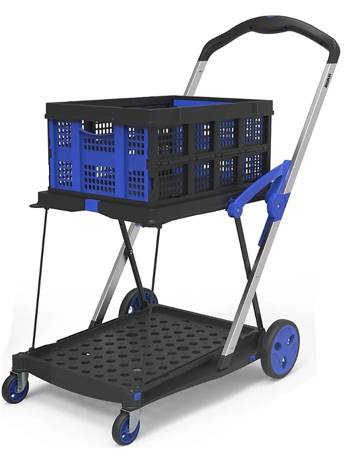 ActionHandling's tweet photo. Some deliveries are about more than dropping off a product. 
Today I'm at Euston Station delivering folding box trolleys to the Network Rail team. The real value is understanding their challenges and helping make work safer and easier.
That's the Action Handling way.#networkrail https://t.co/fLPoSM74dk
