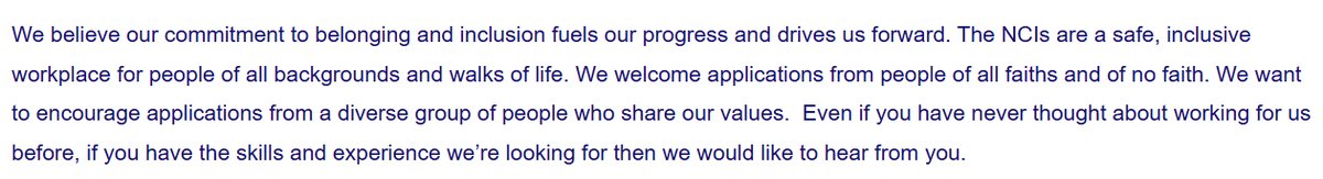 BijanOmrani's tweet photo. New Church of England job - Policy Adviser, £61k, and you don't even have to be a Christian... https://t.co/IP3T2v44kH