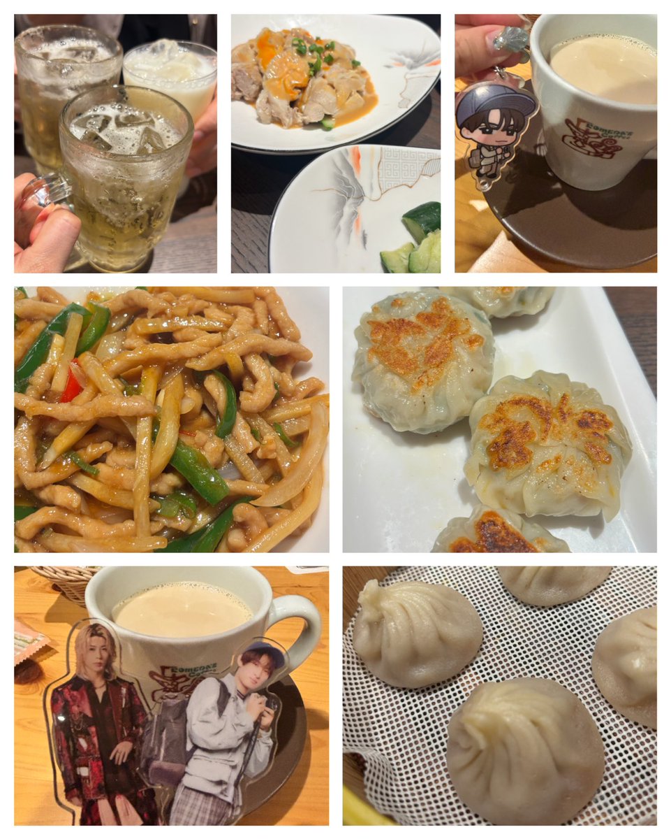 k63291034's tweet photo. 月一ご飯会。今日は中華食べ放題！昨日に引き続き食べ過ぎてお腹パンパン！！！
今日は料理の提供が早くてテーブルいっぱいに料理並ぶから、気持ち早食いしてた🤣
もう当分中華料理いらんな…（昨日もこんなん言うてたな…） https://t.co/KmHnsFTs3U