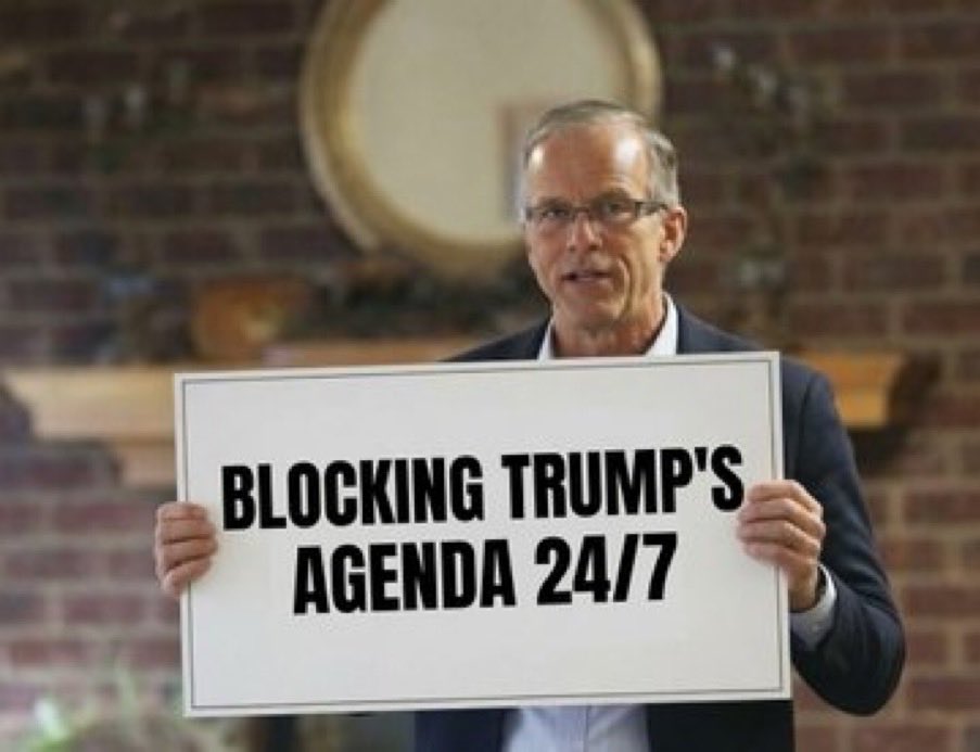 MsAvaArmstrong's tweet photo. Thune must be replaced https://t.co/atkCfhEGOO