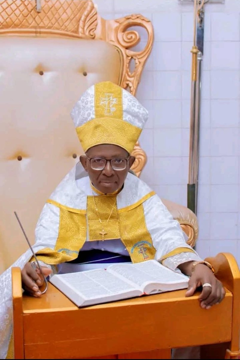 Naija_PR's tweet photo. Cherubim &amp; Seraphim Movement Church leader, Prophet Emmanuel Alogbo, has died at 93. https://t.co/t86LJoX7SN