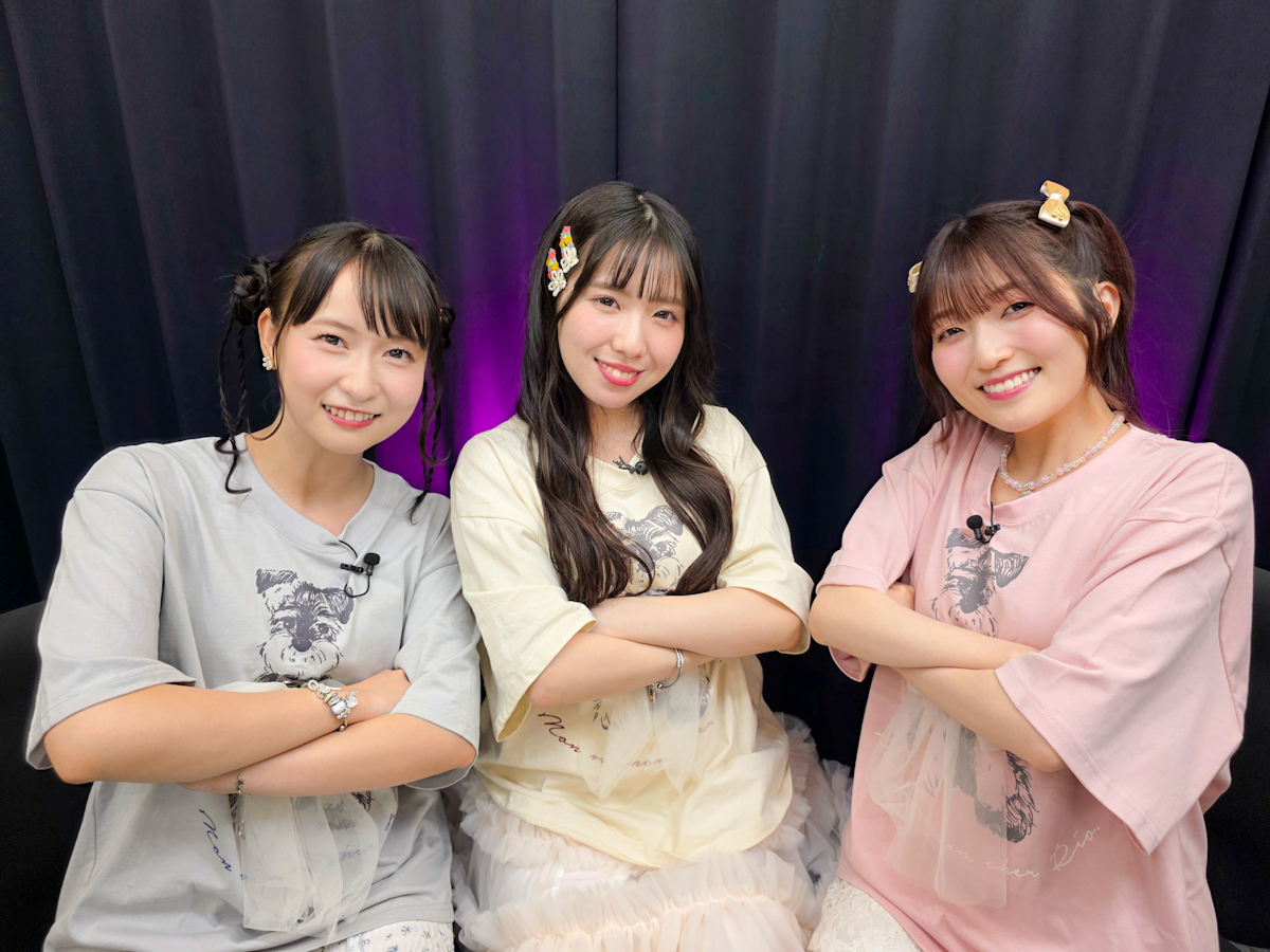 voicegarage_ch's tweet photo. 『花岩香奈と伊藤舞音と薄井友里からのちょっとしたお知らせ特番』ご視聴ありがとうございました!
9/20(日)に3人のイベント『まぁじでカプサイ神・伊藤舞音とらぁめんに単騎突撃希望・花岩香奈とたんたんと大盛を頼む薄井友里のKFB』開催決定です!
本日23時よりボイガレ会員先行開始!
また8/7(火)より毎週火・金曜20時から3人の一問一答インタビュー動画をYouTubeにアップします!
詳細 https://t.co/afOaEgFgoq
#まぁらぁたん
#ちょっとしたお知らせ