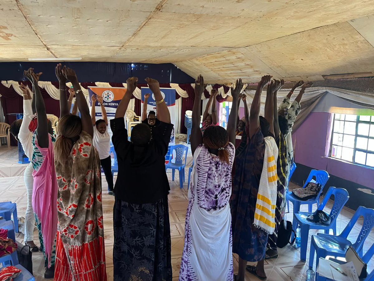relon_kenya's tweet photo. At session 6 of our trauma informed group intervention @RRHI Ruiru, participants courageously shared their stories and surprised @relon_kenya team with a cake in appreciation of the journey we've walked together.
#RRHI #MentalHealth #CommunityHealing #RELONKenya https://t.co/XUwsMzrxxh
