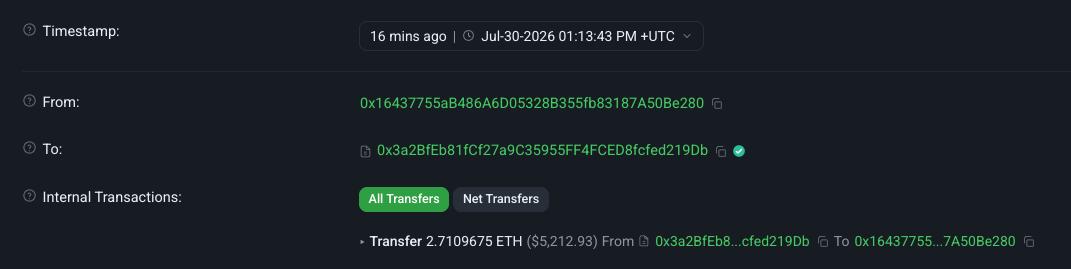 spacexbt's tweet photo. we got a winner, the whole mass of 2.7e has been claimed by 0x164

*i was surprised nobody made a script to automate a burn lol https://t.co/ZyvCJctzxK