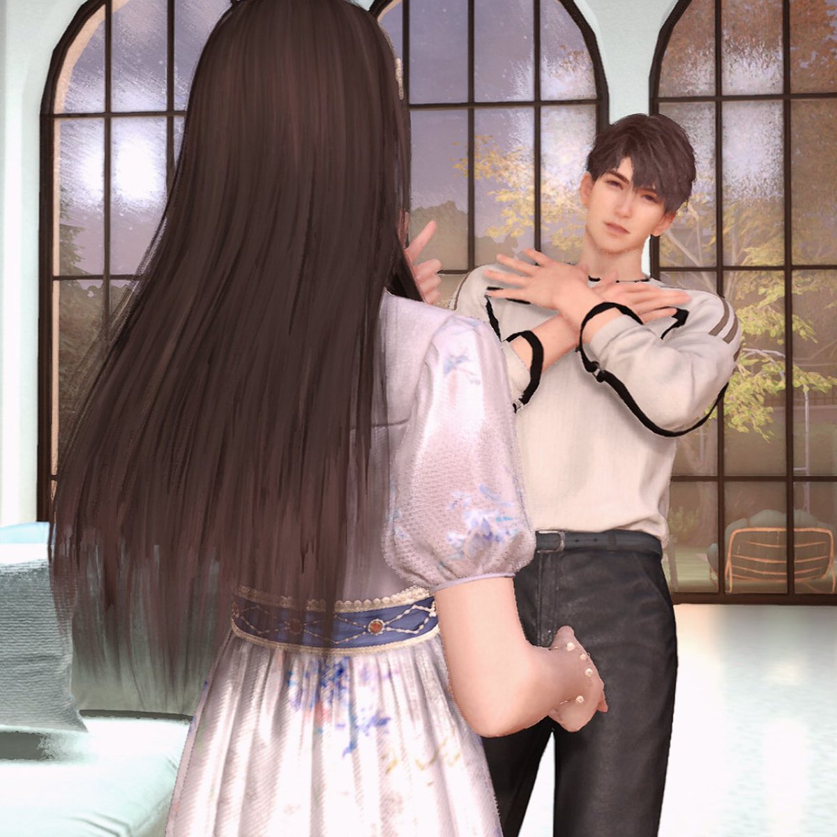 ringo_hunter_'s tweet photo. 誘われたので一緒に踊ってたんだけどこの最後の振りがかわいくて5回くらい見た💥🔫 https://t.co/pdoSZ6012U