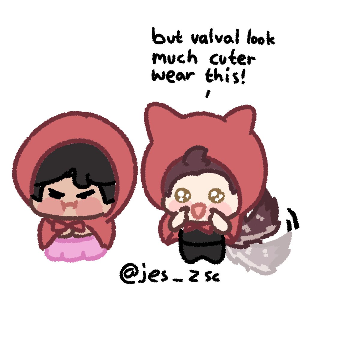jes_zsc's tweet photo. Little red https://t.co/V3P7WpumMV