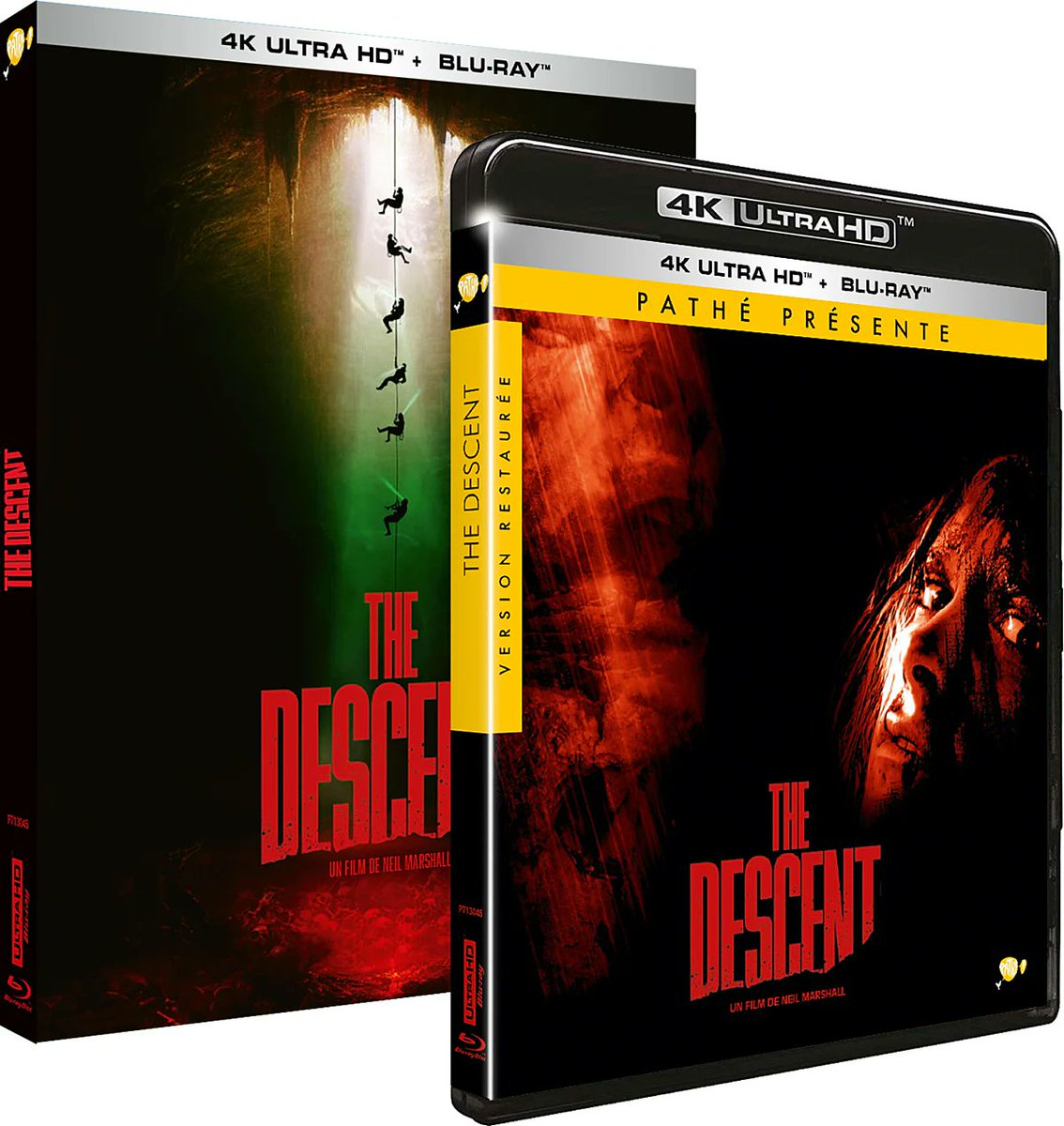 hdnumerique's tweet photo. 🕳️💀 Vous avez raté le SteelBook ? Bonne nouvelle ! #TheDescent (2005) 🦇 revient en édition standard #UltraHD + #Bluray le 4 novembre  🇫🇷.
👁️INFO & TEST : https://t.co/YHmjlbJeXn
✨ Même restauration #4K issue d'un scan 5K des négatifs 35 mm, avec HDR10 & Dolby Vision.
🛒Les précommandes sont ouvertes à 24.99€ ! ⛏️