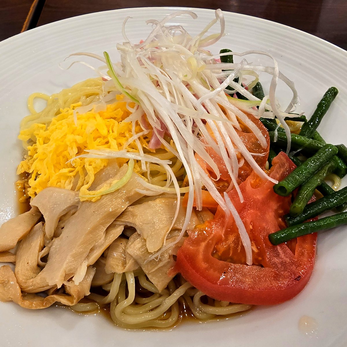 yu901's tweet photo. #夜ごはん 冷やし中華(^¬^)
食べたので帰るかー https://t.co/G2NzMbcKvr