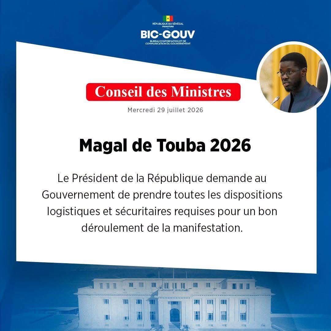 Ibnbarakane's tweet photo. Conseil des Ministres | Retrouvez les grandes orientations et directives fortes du Président de la République pour accélérer la transformation publique et répondre aux attentes des citoyens.
L'action au service de la Nation ! 🇸🇳
#Senegal  #Kiiraay #RP2D #PresidenceSN https://t.co/6Xwcx7Gsiq