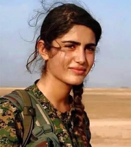hawzhin_azeez's tweet photo. Her name was Asia Ramazan Antar, nom de guerre Viyan Antar. She was 19.

She died defending her dignity, her people, and her sisters in the Women’s Protection Units (YPJ), fighting on the frontlines against ISIS. She’s one among thousands of other Kurdish women who fought bravely, and died even more courageously, to liberate herself and the world from ISIS and fellow terrorists in Rojava.

These women, the wildflowers of Kurdistan, embody the philosophy of “Jin, Jiyan, Azadî”, for without women there is no life, and there can be no freedom while women, and life itself, remain in chains.

Asia’s story belongs not only to Kurdistan, but to all of humanity. She reminds us that some lives, however brief yet bright, become eternal through the ideals they refuse to surrender. She is forever immortal, forever Jin, jiyan and free.