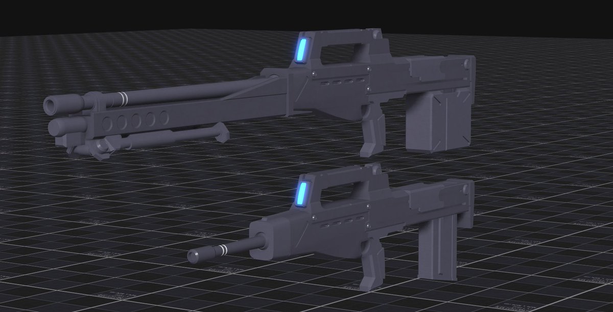 BarzamII's tweet photo. 90mm GM Bullpop and 90mm GM Long Rifle https://t.co/wCBYtDvy15
