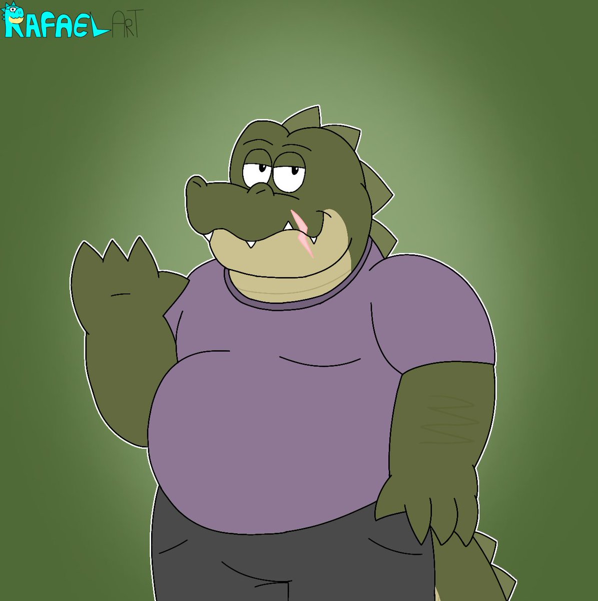 Rafael The Alligator 🐊💙 (TEAM COMEDY🧡) tweet media