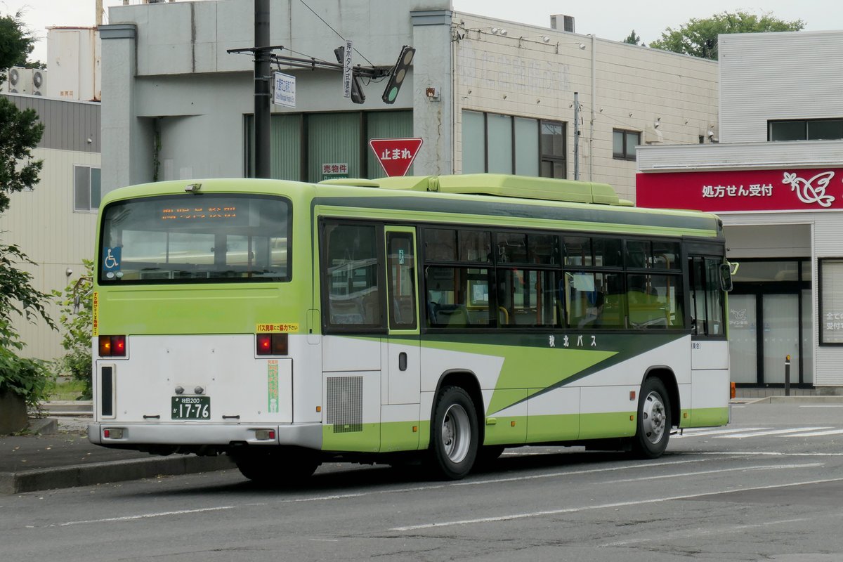 e11_e12's tweet photo. 秋田200か1776（PKG-LV234L2：大館）
←国際興業バス6838（大宮200か1667）

国際からの移籍もようやくPKG-代に移行
今回は1台のみ移籍

#秋北バス https://t.co/qUskXPZfES