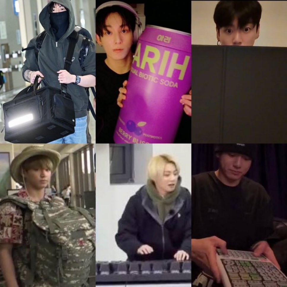 goIdenkookie_'s tweet photo. o jungkook fica MINÚSCULO quando usa esses apetrechos gigantes KKKKKK https://t.co/3iY5XgQpXY
