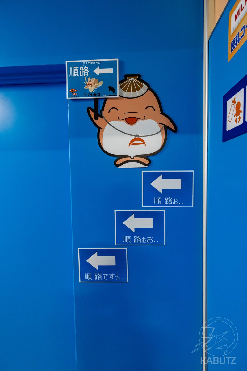 tan_sui_kabutz's tweet photo. 順路ぉ… 順路ですぅ… からの哲学
#浅虫水族館 https://t.co/otNiZyICn9
