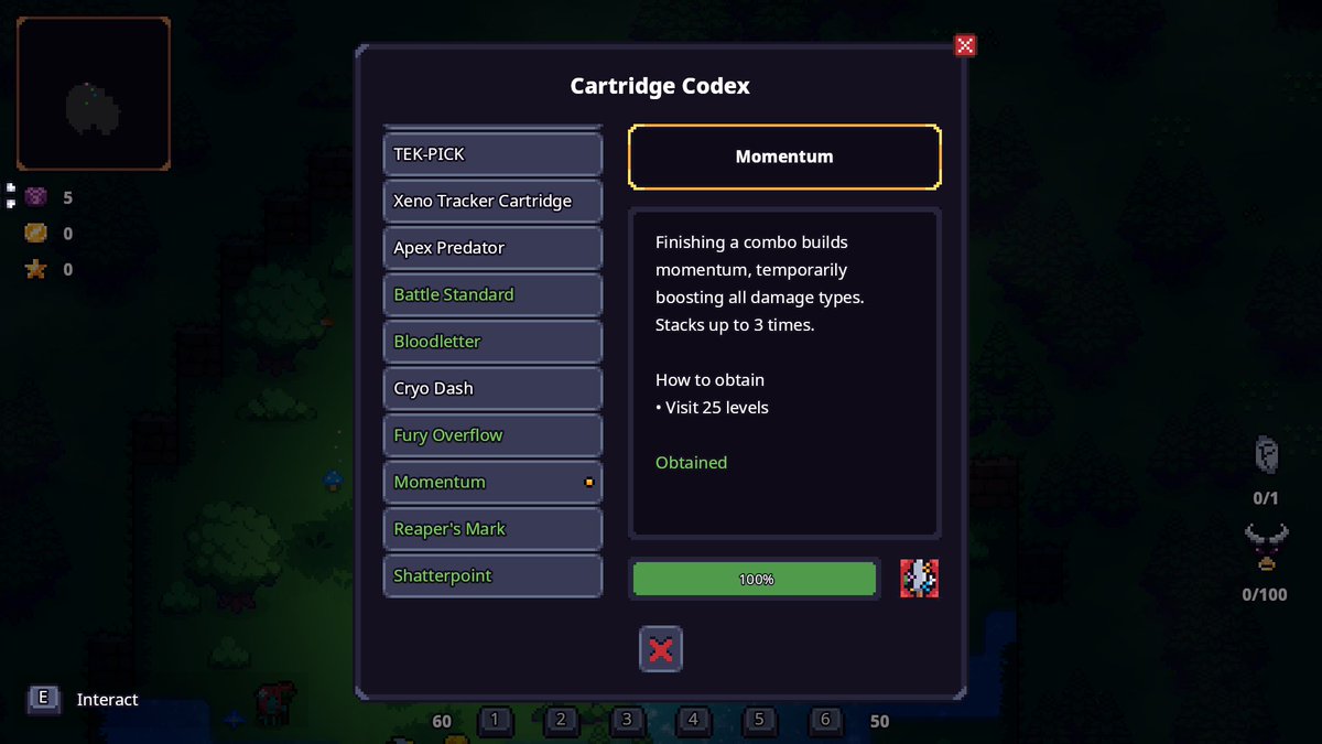 HyperFoxStudio's tweet photo. 🔥 Lands of Fury v0.8.2 is LIVE!

A huge progression overhaul is here: 
🃏 new cartridges &amp; unlock challenges, 
🏕️ improved camp &amp; companion progression, 
⚔️ UI upgrades, and more!

Explore. Experiment. Unlock. 💥

#LandsOfFury #IndieGame #GameDev https://t.co/rxjTbIF6tV