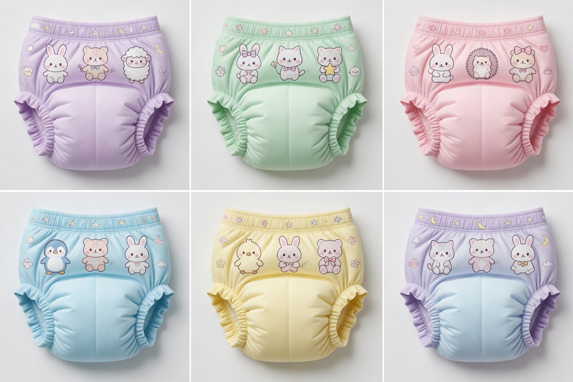 BabyGalsHP's tweet photo. AI生成　紙おむつ
#ABDL #Adultbaby #AI生成
AIで作ったパンツタイプの紙おむつです。
紙おむつに見えないものもありますが、自由に使ってください。 https://t.co/1m1KWT0Nqm