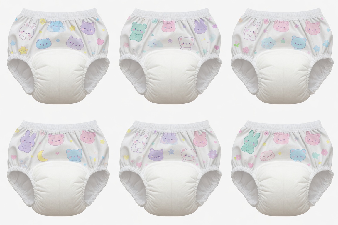 BabyGalsHP's tweet photo. AI生成　紙おむつ
#ABDL #Adultbaby #AI生成
AIで作ったパンツタイプの紙おむつです。
紙おむつに見えないものもありますが、自由に使ってください。 https://t.co/1m1KWT0Nqm