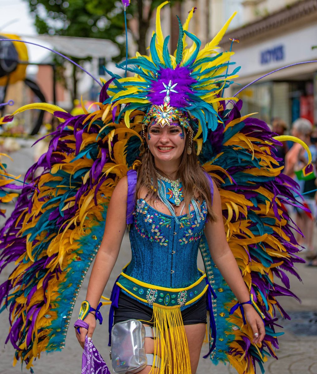 CarnivalPreston's tweet photo. Our carnival team have been to South Tyneside and Edinburgh this month. Funded by Arts Council, England and sponsored by BAE Systems, McDade Roberts Accountants and For Your Curls. If you are interested in sponsoring our annual event in Preston, get in touch. #preston #carnival https://t.co/axXqHqPCsR