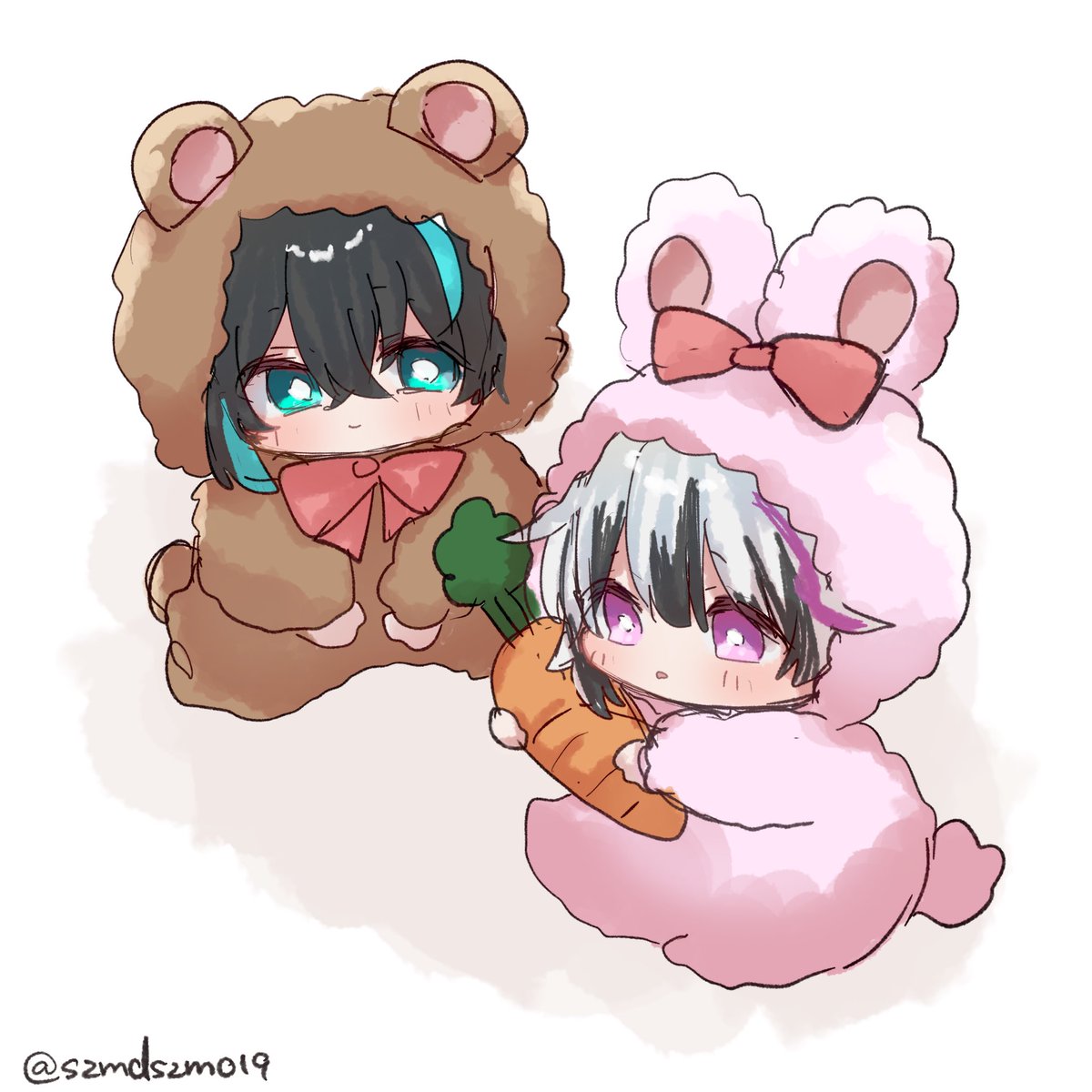 🍼🐾、🍼🫖 もこもこ