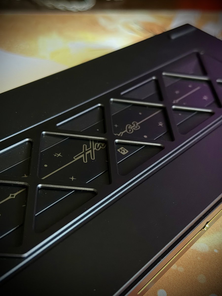 Jrztech1's tweet photo. Today’s peripheral combo:

⌨️ WLMOUSE HUAN63 HE
🖱️ ATK ZERO Extreme
🟧 Solstice: Aura
🎧 PULA PA02
🎛️ FiiO K11 https://t.co/cjRiePRv1y