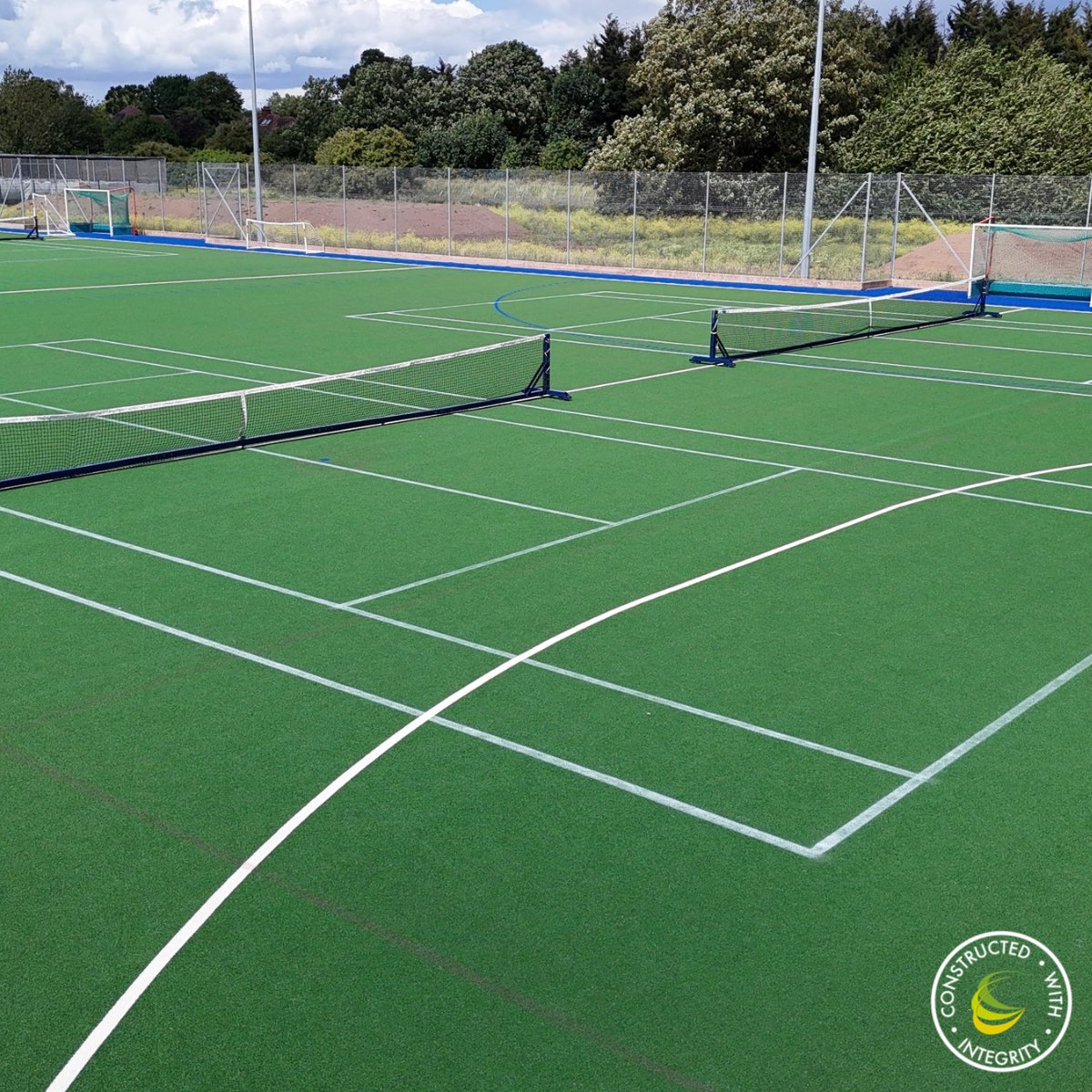 SCSlatter's tweet photo. Successful projects begin before the work commences; they start with trust.
When we first partnered with Latymer Upper School, our goal wasn't simply to deliver a high-quality hockey pitch it was to build a relationship through collaboration &amp; exceptional project management! https://t.co/ufnrhIqd7x