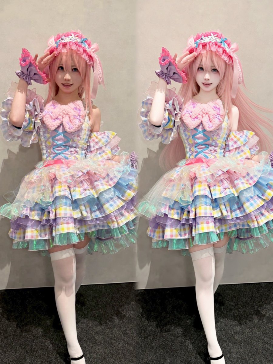 konominato40's tweet photo. BeautyCamやMeituの会社から新しい編集アプリ「Picchi」が出たよ📸❣️
コスプレ用のレタッチ機能があってボタン1つ押すだけでレタッチを全てしてくれるので加工時間がとんでもなく減った😭✨✨
コスプレイヤーさんは是非試してみてね🫶✨
←無加工　　Picchi→ https://t.co/qY4ZMJma0H