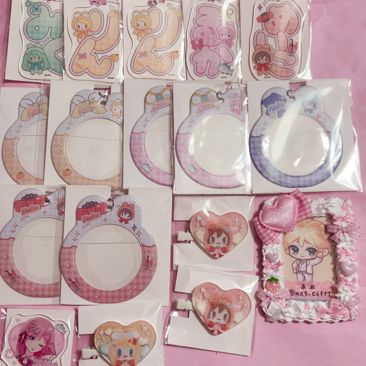 mx9_e6ftt's tweet photo. 初音ミク キャンドゥ CanDo 百均 100円ショップ コラボ 第5弾 グッズ 交換 譲渡

譲 → ミク、リン、ルカ、MEIKO、KAITO
求 → 同種レン

 詳細はツリーに⬇️

気軽にお声掛けください⭐️🎀 https://t.co/8axrNd5zxo