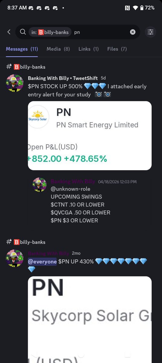 $PN STOCK HALTED up 1000% 💎💎💎💎
It's about to super explode short are so nervous 
Note : I attached my early entry alert below with date and timestamp for yo