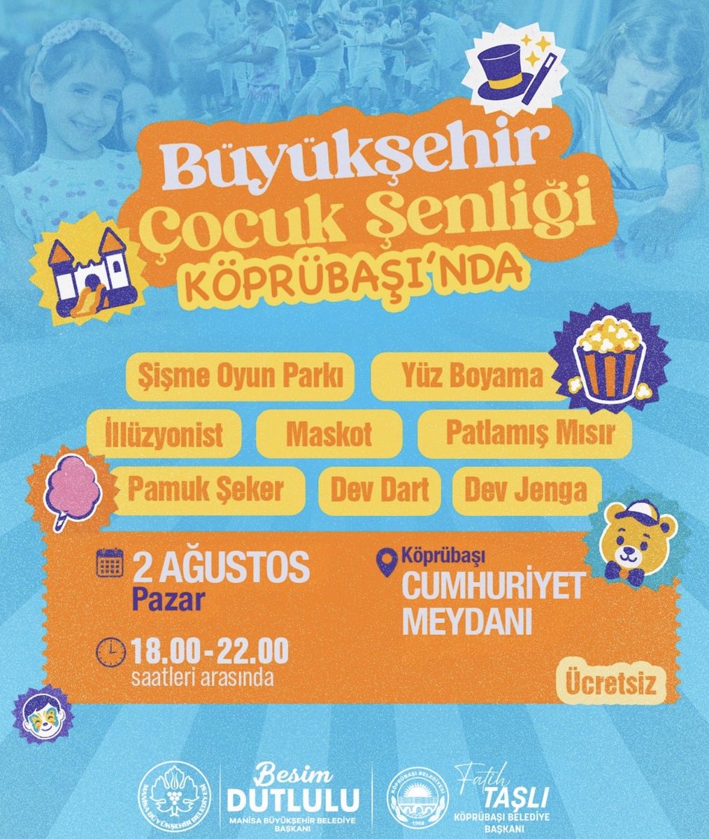spilinsesi's tweet photo. Köprübaşı’nda Çocuk Şenliği Düzenleniyor https://t.co/NnLf0vNbnZ
