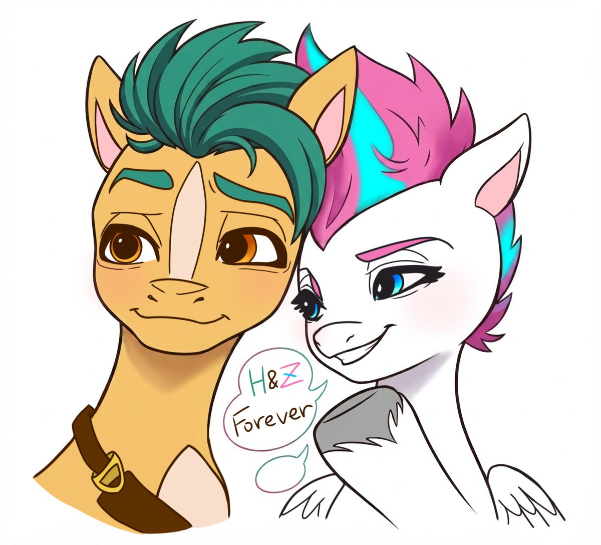 SilverShion28's tweet photo. 内緒話
#イラスト #デジタルイラスト #お絵かき #落書き #マイリトルポニー #MyLittlePony #MLP #mlpg5 #ジップ #ZippStorm #Zipp #ヒッチ #HitchTrailblazer #Hitch #stormblazer #zitch #ship https://t.co/W1KrLoQ8S0