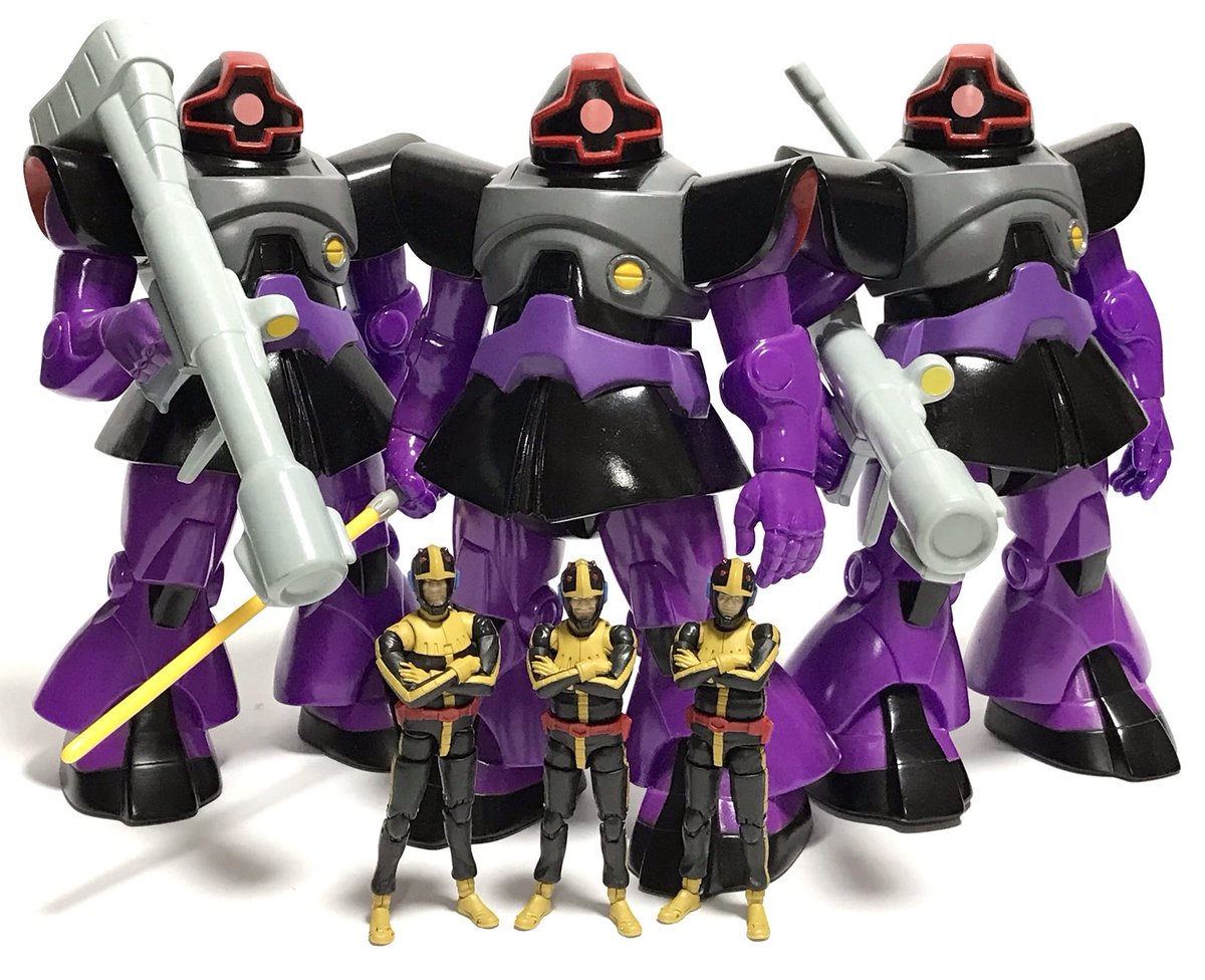 BrainRobot18's tweet photo. #黒い三連星  #gmg_gundam  

G.M.G.黒い三連星セットが到着。
ずっと楽しみにしていた商品なので喜びもひとしお。

#GMG #電人 #3p75 #ガンダム https://t.co/x0WzQungvW