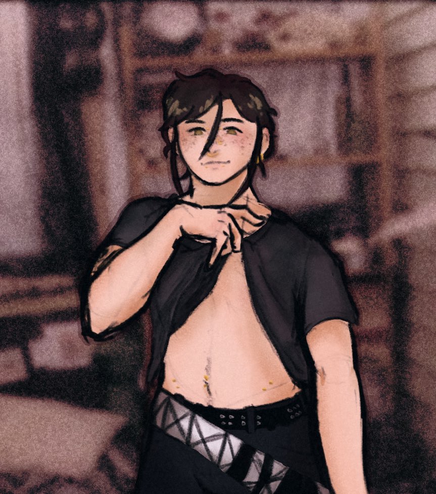 kay9kieran's tweet photo. [haha random kieran art this one doesnt have a special title] https://t.co/wt6SXlArgW