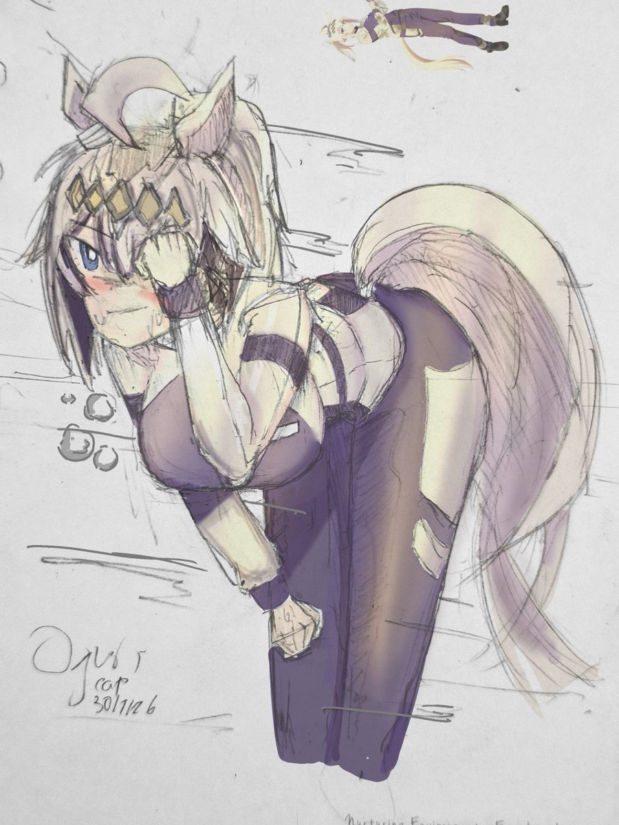 I_like_amogus's tweet photo. Oguri cap #umamusume #uma https://t.co/p9PppJzE0K