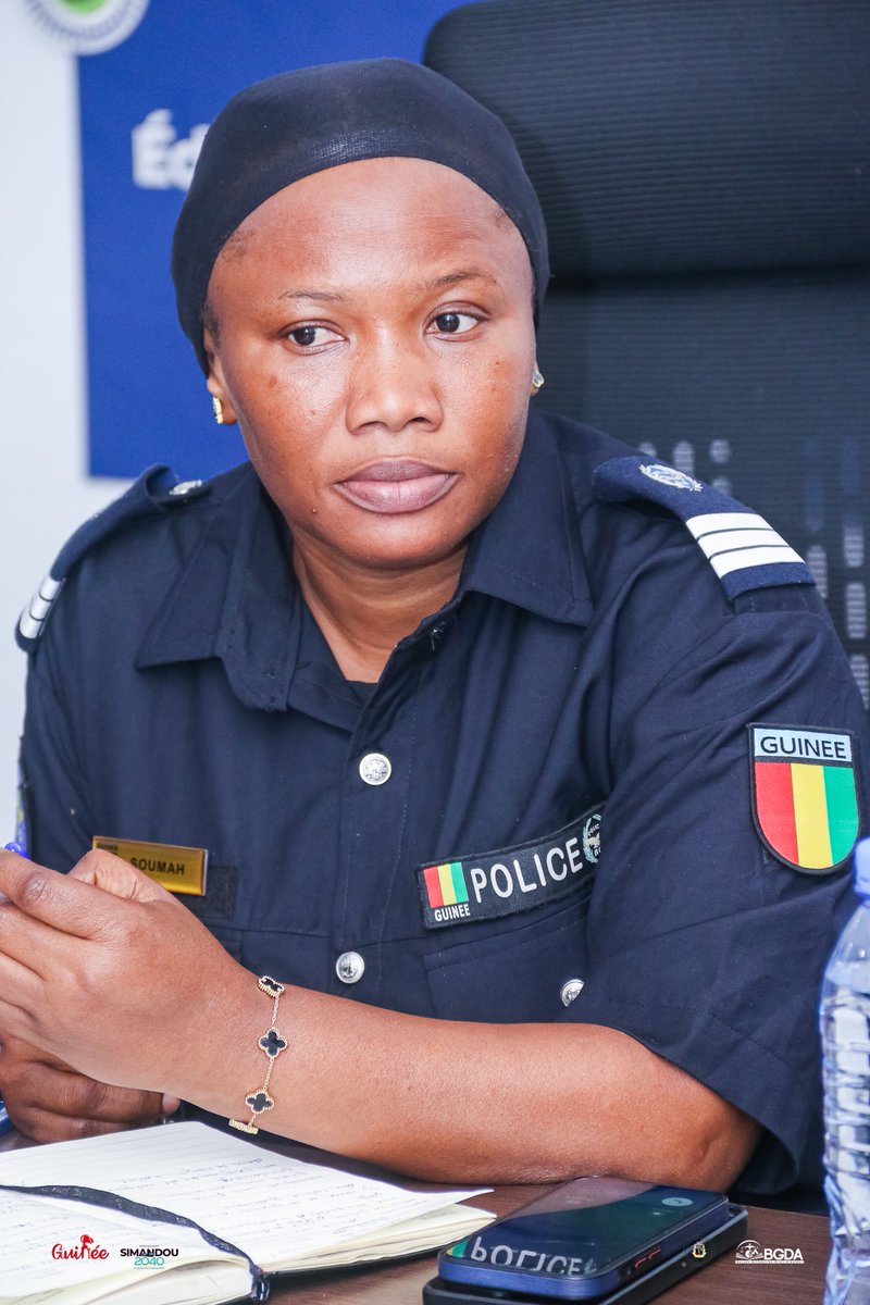 bgda_gn's tweet photo. Renforcer la protection des œuvres passe aussi par une coopération institutionnelle efficace.

Le BGDA et la Direction Nationale de la Police ont échangé sur la mise en place de points focaux à l’intérieur du pays et la mise à disposition d’un officier de police judiciaire. https://t.co/ZskLPO58t5