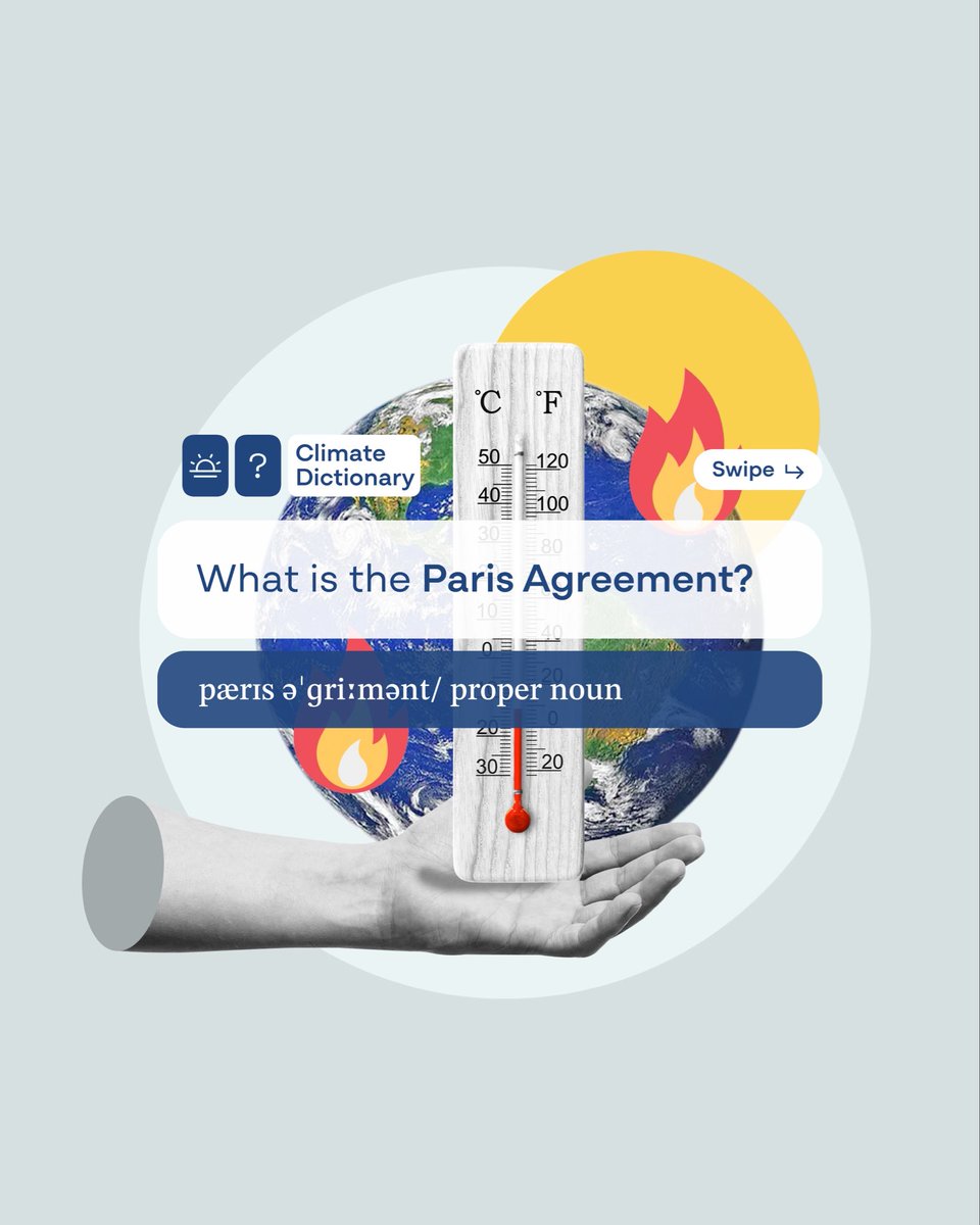 turkiyecop31's tweet photo. Ahead of COP31, where Parties will convene to advance global climate action, how well do we understand the Paris Agreement? 🌍
The Climate Dictionary is here to help.

#COP31 #ParisAgreement #ClimateDictionary https://t.co/lKIG5L788X