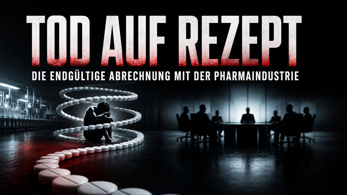 ChristianBaier1's tweet photo. Tod auf Rezept: 10 dokumentierte Pharmaskandale, verschwiegene Risiken und die gefährliche Tablettenspirale. Nicht jedes Medikament ist schlecht. Aber blindes Vertrauen kann krank machen.

https://t.co/jrtEHXzOl0 https://t.co/zHYoqyrXQc