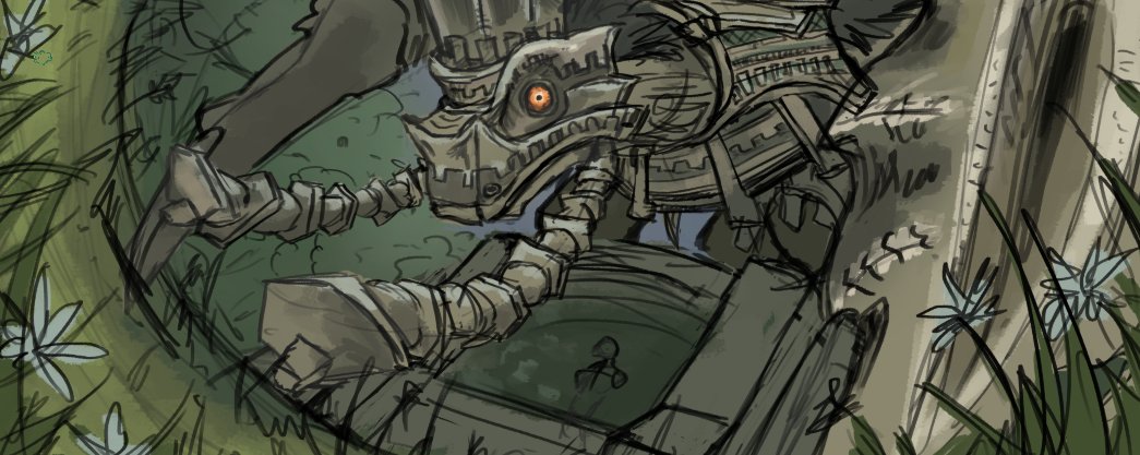 Inkoni72's tweet photo. I have begun work on another shadow of the colossus artwork. this time being of the 4th colossi. (this is a work in progress.)
#shadowofthecolossus https://t.co/Asn9gqg64m