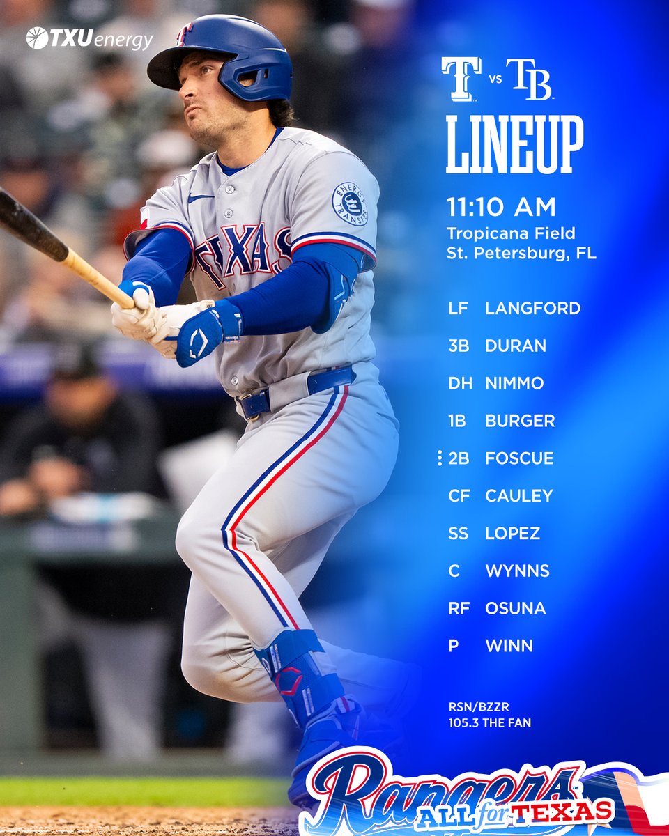 Rangers's tweet photo. It's a great morning to win a series. #AllForTX https://t.co/NIegNTpiQY