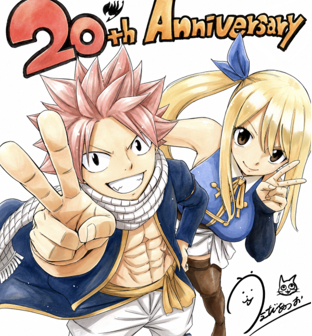shonenmagazine1's tweet photo. 🎉最新作にして『FAIRY TAIL』の完全新作ストーリー『FAIRY TAIL RE:FANTASIA』短期集中連載スタート!!   

出版社・編集部を超えた豪華作家陣からイラストが到着！ 吉河美希先生 &amp; 上田敦夫先生  

#マガジン 35号発売中！ https://t.co/ZWFLLsRjBN