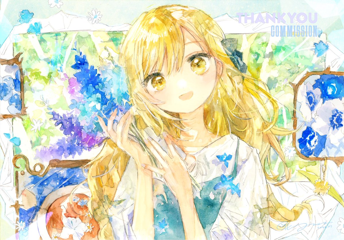 nnmjny's tweet photo. Thank you💐💎
 #Skeb https://t.co/FGuuLcBuAu
