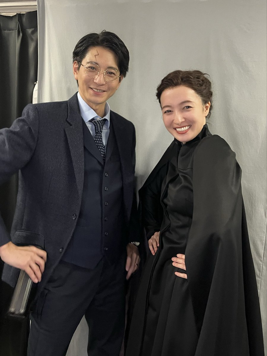 okumura_kae's tweet photo. 舞台『ハリー・ポッターと呪いの子』
ご来場いただきありがとうございました。

向井理さんハリー
本番はたった６回。毎回ものすごく楽しかった。
教えてくださった大切なことを、この先も生かします。
アニキ…ありがとうございました！
またいつかご一緒できることを願って

#ハリポタ舞台 #呪いの子 https://t.co/jyGMzvIW8w