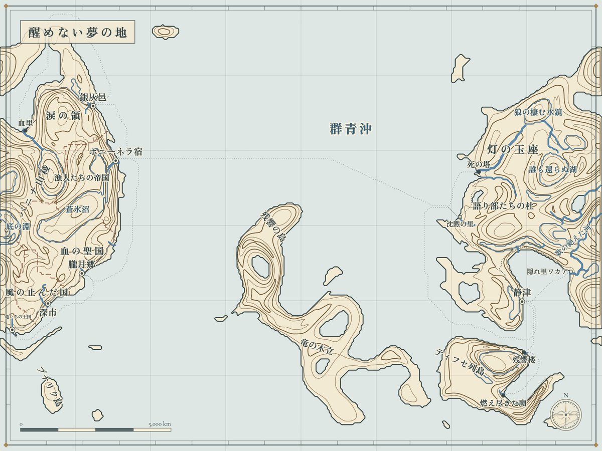 asobodesign's tweet photo. ファンタジー世界地図を無料で作れるWebツール「USOMAP」を公開しました。水源近くに町ができ、国境や地名まで自動生成。※生成AIは使用せずに、地理のふるまいを計算して生成しています。
https://t.co/JsEUmmWWd1 https://t.co/3K64uwznbh